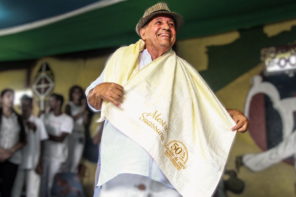 Capoeira Cordão de Ouro Mestre Joguinho